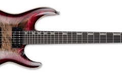 Chitară Electrică ESP HORIZON NT CTM SEE THRU RED BURST