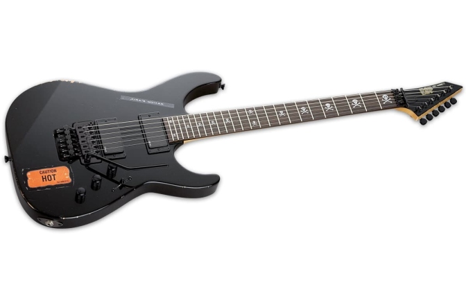 Chitară Electrică ESP KH-2 VINTAGE DISTRESSED BLACK