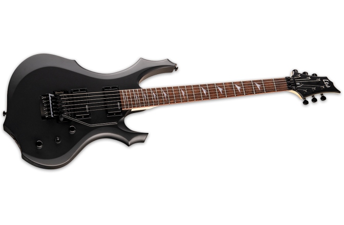 Chitară electrică ESP LTD F-200 Black Satin