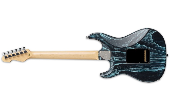 Chitară Electrică ESP SNAPPER CTM MAPLE DRIFT BLACK BLUE FILLER