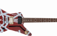 Chitară Electrică EVH Striped Series Shark Pau Ferro FB with Silver Stripes