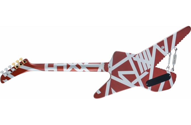 Chitară Electrică EVH Striped Series Shark Pau Ferro FB with Silver Stripes