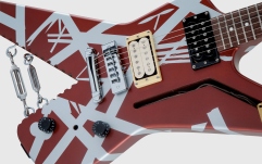 Chitară Electrică EVH Striped Series Shark Pau Ferro FB with Silver Stripes