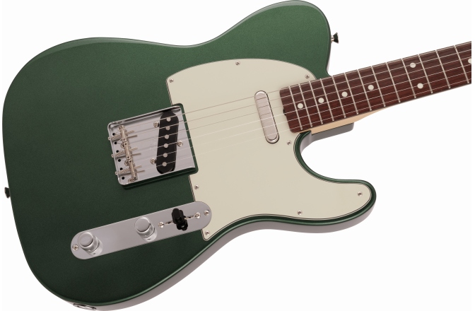 Chitară electrică Fender 2023 Collection Made in Japan Traditional 60s Telecaster®, Rosewood Fingerboard, Aged Sherwood Green Metallic