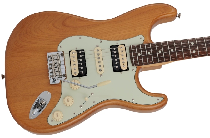 Chitară Electrică Fender 2024 Collection Made In Japan Hybrid II Strat HSH RW Vintage Natural