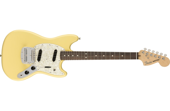 Chitară Electrică Fender American Performer Mustang RW Vintage White