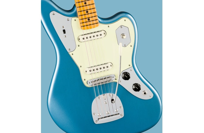 Chitară electrică Fender American Professional Classic Jaguar MN Faded Lake Placid Blue