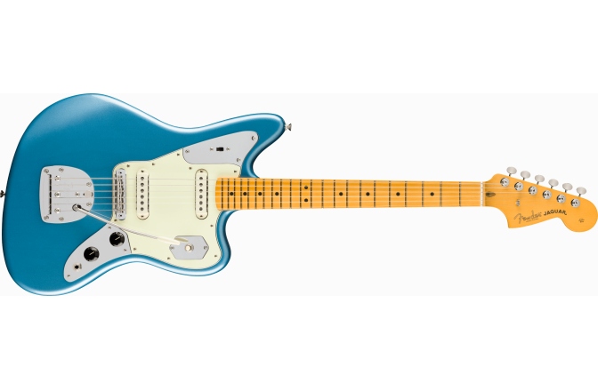 Chitară electrică Fender American Professional Classic Jaguar MN Faded Lake Placid Blue