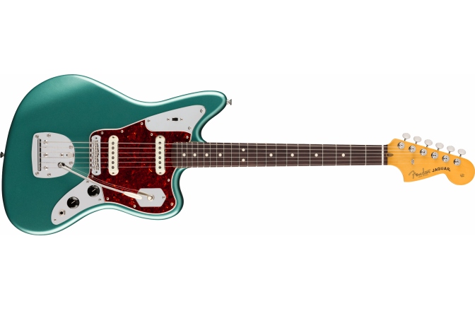 Chitară electrică Fender American Professional Classic Jaguar RW Faded Sherwood Green Metallic