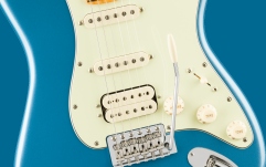 Chitară electrică Fender American Professional Classic Stratocaster HSS MN Faded Lake Placid Blue