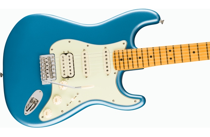 Chitară electrică Fender American Professional Classic Stratocaster HSS MN Faded Lake Placid Blue