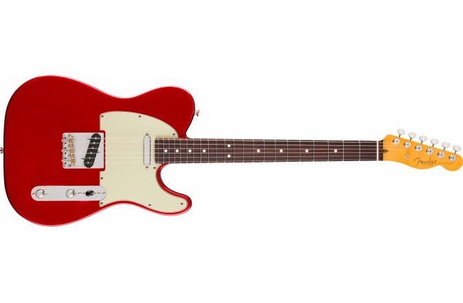 Elektromos gitár Fender American Professional Classic Telecaster w. Silent System - Rosewood Fingerboard - Candy Apple Red