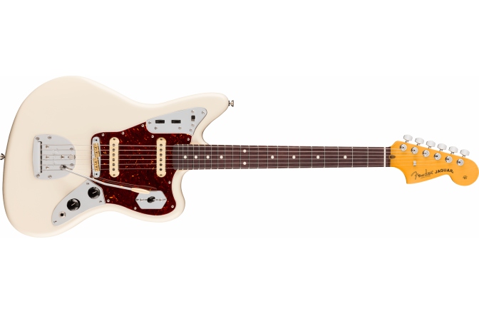 Chitară electrică Fender American Professional Jaguar Rosewood Fingerboard Olympic White