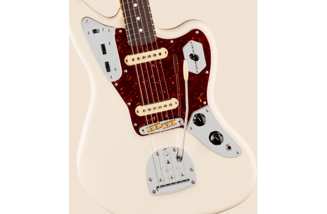 Chitară electrică Fender American Professional Jaguar Rosewood Fingerboard Olympic White