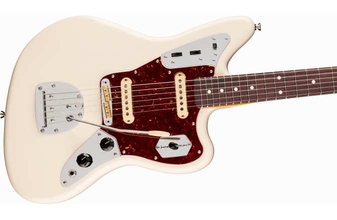 Chitară electrică Fender American Professional Jaguar Rosewood Fingerboard Olympic White