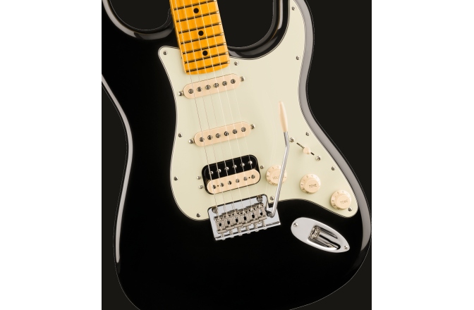 Elektromos gitár Fender American Professional Stratocaster HSS Maple Fingerboard Black