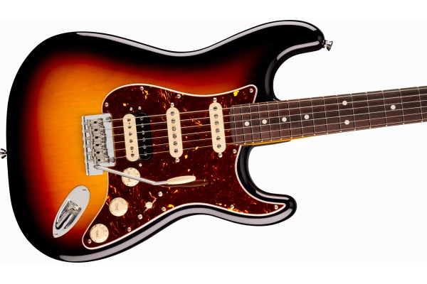 Fender American Professional Stratocaster HSS Rosewood Fingerboard 3-Color Sunburst — 4
