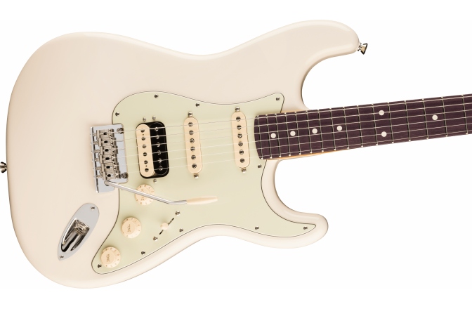 Elektromos gitár Fender American Professional Stratocaster HSS Rosewood Fingerboard Olympic White