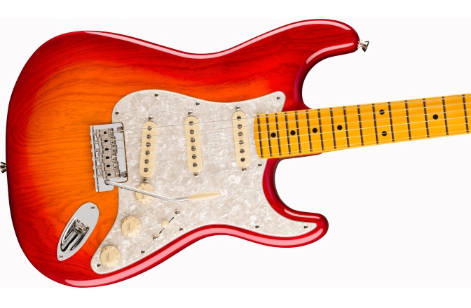 Elektromos gitár Fender American Professional Stratocaster Maple Fingerboard Aged Cherry Burst