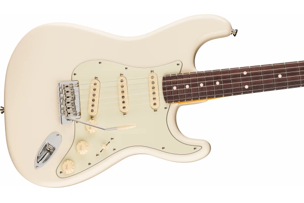 Fender American Professional Stratocaster Rosewood Fingerboard Olympic White — 4