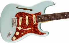 Chitară Electrică Fender Limited Ed. American Pro II Strat Thinline RW TL TRNS Daphne Blue