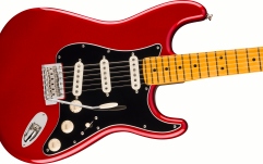 Elektromos gitár Fender Limited Edition American Professional Classic Stratocaster featuring the Fender Silent System™ Maple Fingerboard Candy Apple Red