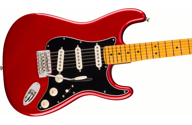 Elektromos gitár Fender Limited Edition American Professional Classic Stratocaster featuring the Fender Silent System™ Maple Fingerboard Candy Apple Red
