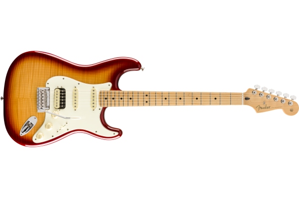Limited Edition Player Stratocaster HSS Plus Top Maple Fingerboard Sienna Sunburst