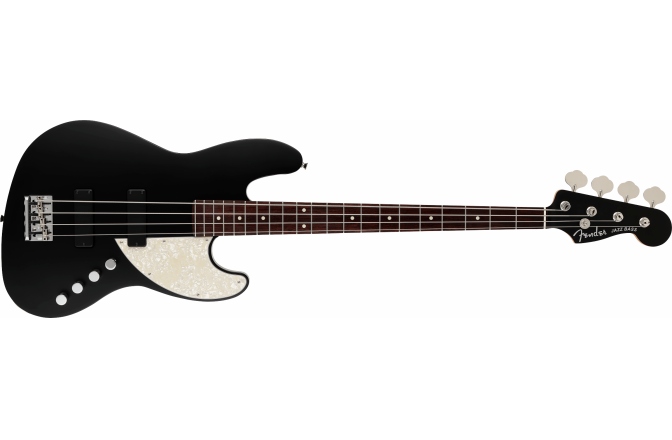 Chitară electrică Fender Made in Japan Elemental Jazz Bass®,  Rosewood Fingerboard, Stone Black