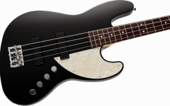 Chitară electrică Fender Made in Japan Elemental Jazz Bass®,  Rosewood Fingerboard, Stone Black