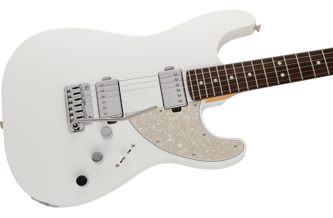 Chitara electrica Fender Made in Japan Elemental Stratocaster Rosewood Fingerboard, Nimbus White
