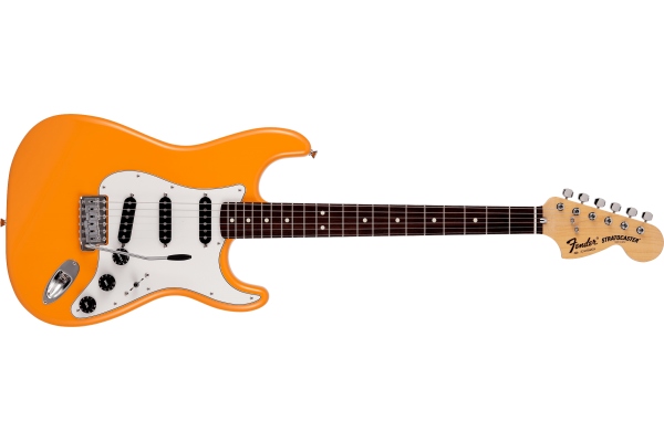 Made in Japan Limited International Color Stratocaster Rosewood Fingerboard, Capri Orange