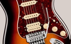 Chitară electrică Fender Player II Modified Strat HSS Floyd Rose RW 3-Color Sunburst