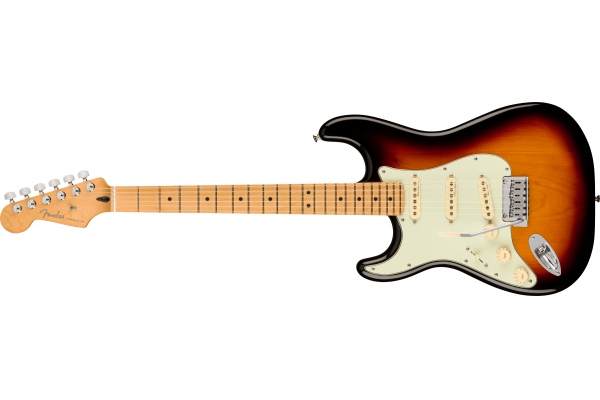 Player Plus Stratocaster Left-Hand Maple Fingerboard 3-Color Sunburst