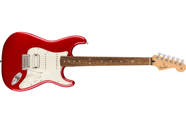 Player Stratocaster HSS Pau Ferro Fingerboard Candy Apple Red