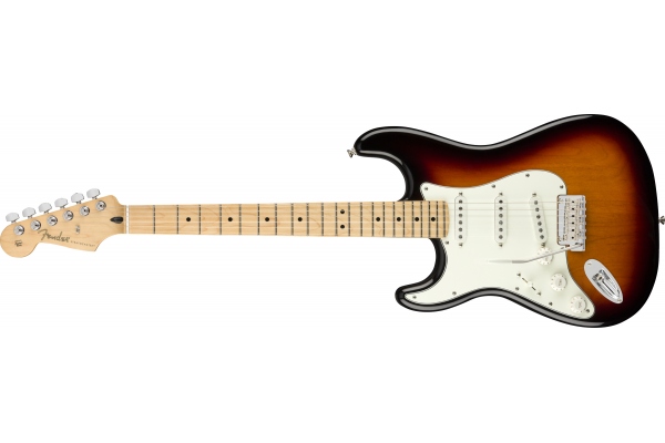 Player Stratocaster Left-Handed 3-Color Sunburst