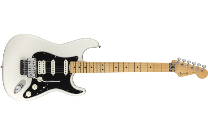 Chitară Electrică Fender Player Stratocaster with Floyd Rose Maple Fingerboard Polar White