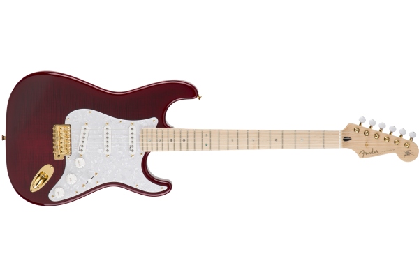 Richie Kotzen Stratocaster Maple Fingerboard Transparent Red Burst