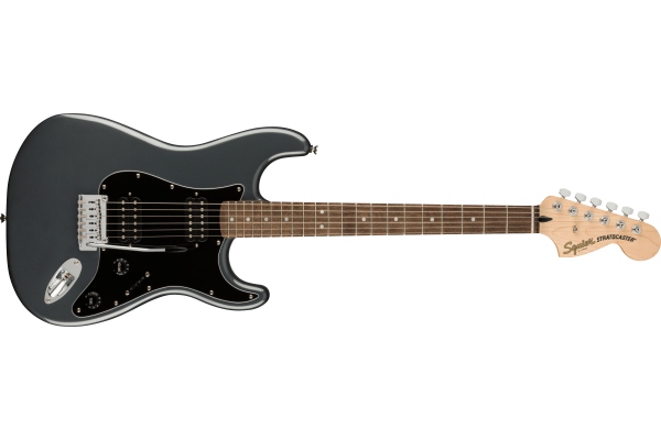 Affinity Series  Stratocaster HH Laurel Fingerboard Black Pickguard Charcoal Frost Metallic