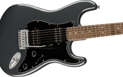 Chitară Electrică Fender Squier Affinity Series  Stratocaster HH Laurel Fingerboard Black Pickguard Charcoal Frost Metallic