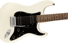 Chitară Electrică Fender Squier Affinity Series Stratocaster HH Laurel Fingerboard Black Pickguard Olympic White