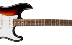 Chitară Electrică Fender Squier Affinity Series Stratocaster Laurel Fingerboard White Pickguard 3-Color Sunburst