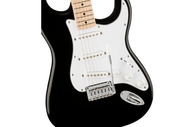 Chitară Electrică Fender Squier Affinity Series Stratocaster Maple Fingerboard White Pickguard Black