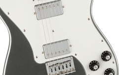 Chitară Electrică Fender Squier Affinity Series Telecaster Deluxe Laurel Fingerboard White Pickguard Charcoal Frost Metallic