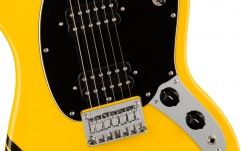 Chitară Electrică Fender Squier Bullet Competition Mustang HH BPG Graffiti Yellow Black Stripes Limited Edition