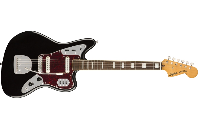 Chitară Electrică Fender Squier Classic Vibe '70s Jaguar Laurel Fingerboard Black
