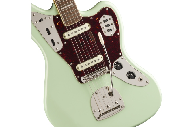Chitară Electrică Fender Squier Classic Vibe '70s Jaguar Laurel Fingerboard Surf Green