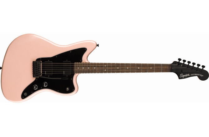 Chitară Electrică Fender Squier Contemporary Active Jazzmaster HH Laurel Fingerboard Black Pickguard Shell Pink Pearl