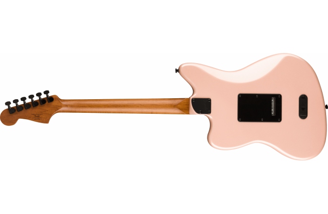 Chitară Electrică Fender Squier Contemporary Active Jazzmaster HH Laurel Fingerboard Black Pickguard Shell Pink Pearl