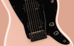Chitară Electrică Fender Squier Contemporary Active Jazzmaster HH Laurel Fingerboard Black Pickguard Shell Pink Pearl